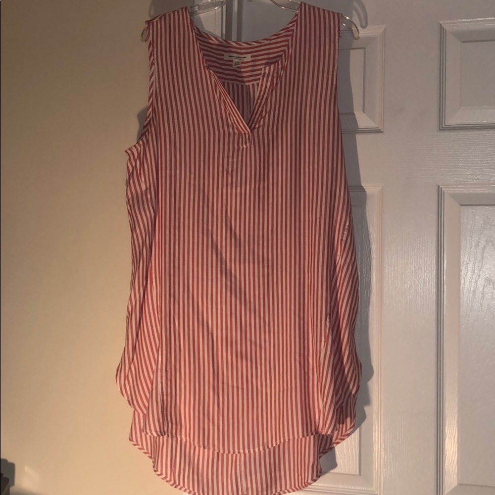 Red & White Striped Tunic ‼️